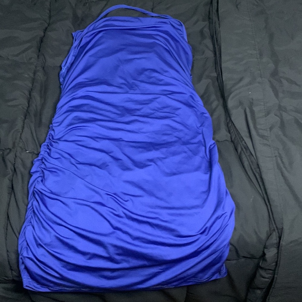 Blue Mini Dress - Picture 4 of 5